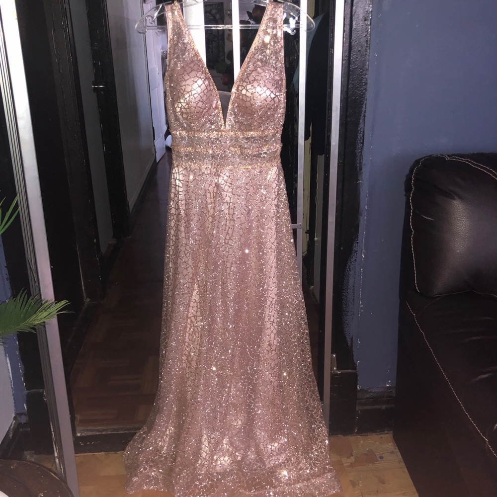 Sparkly long dress